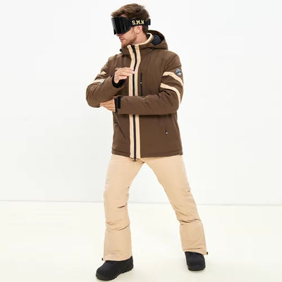 MSD-02  SKI JACKET FOR  MAN  COFFEE COLOR